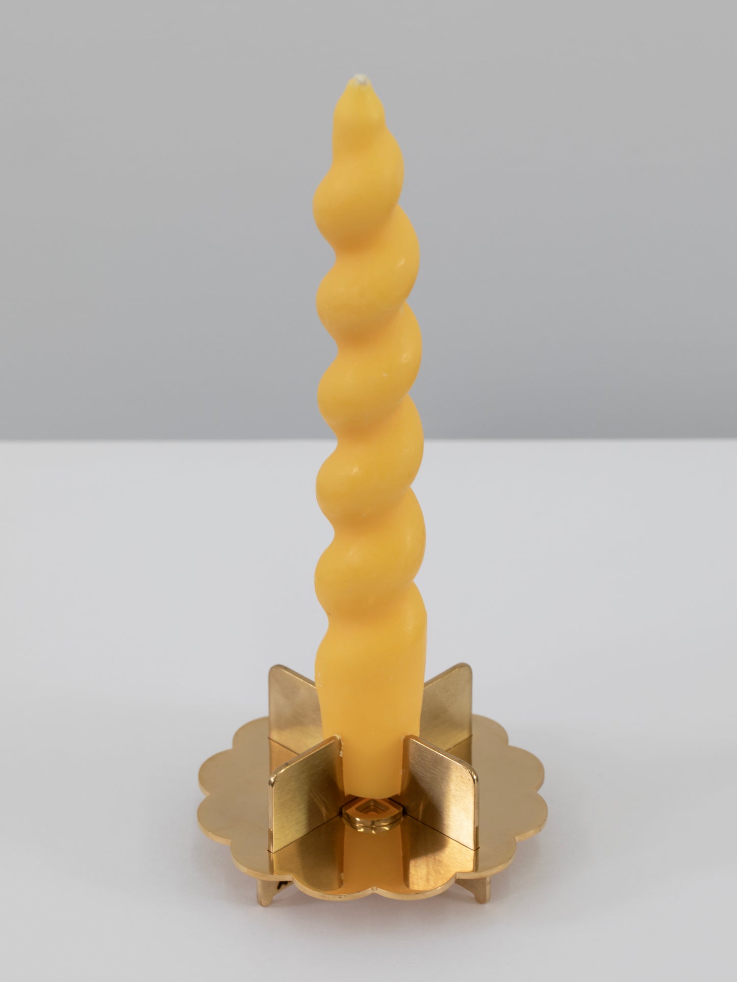 Stainless Steel Candle Holder (Gold)