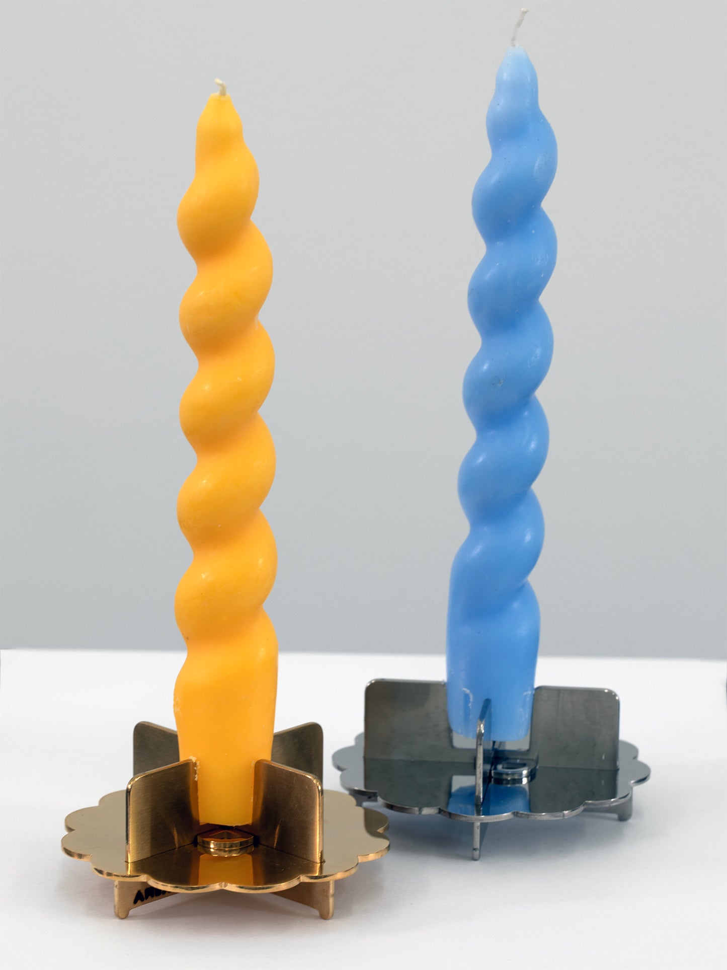 Stainless Steel Candle Holder (Gold)