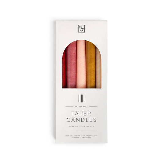 Zodiac Taper Candle Set - 10 Inch - Set of 5