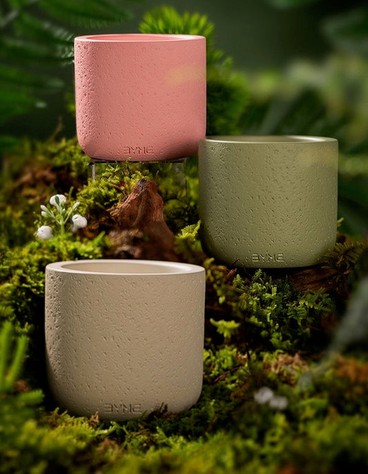 Craftsman cement cup scented candle